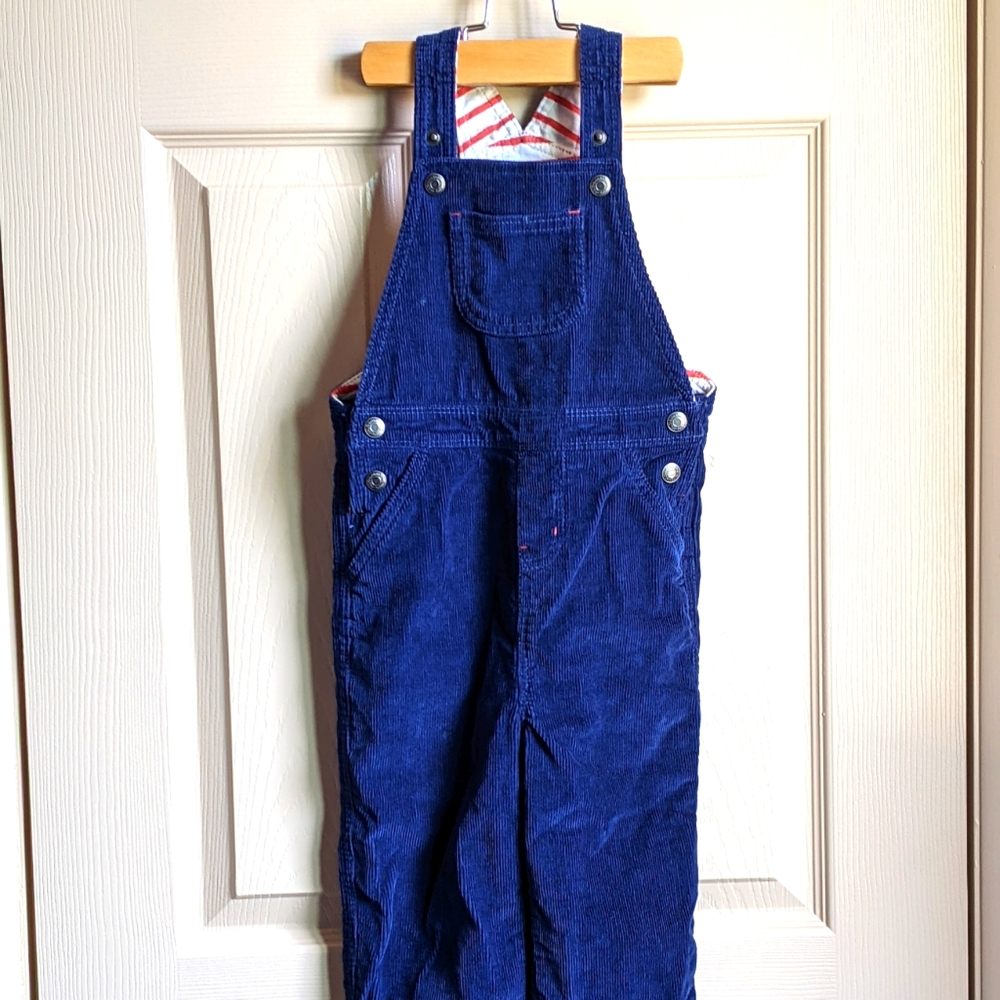 Boden Corduroy Navy Blue Overall 3-4Y